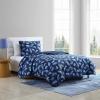 imageEddie Bauer  Twin Quilt Set Naturally Soft Cotton Bedding wa Lightweight Feel for AllYear Comfort Reversible wMatching Pillowcase 2 Piece Bed Set Moose PlaidPinstripePatchwork BlueCamp Camo Navy