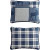 imageEddie Bauer  Twin Quilt Set Naturally Soft Cotton Bedding wa Lightweight Feel for AllYear Comfort Reversible wMatching Pillowcase 2 Piece Bed Set Moose PlaidPinstripePatchwork BlueMoose PlaidPinstripePatchwork Blue