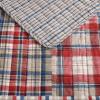imageEddie Bauer  Twin Quilt Set Naturally Soft Cotton Bedding wa Lightweight Feel for AllYear Comfort Reversible wMatching Pillowcase 2 Piece Bed Set Moose PlaidPinstripePatchwork BlueHawthorne Brown