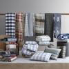 imageEddie Bauer  Twin Quilt Set Naturally Soft Cotton Bedding wa Lightweight Feel for AllYear Comfort Reversible wMatching Pillowcase 2 Piece Bed Set Moose PlaidPinstripePatchwork BlueMadrona Plaid NavyRed