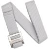 imageEddie Bauer Mens Backcountry Belt  Webbing  Adjustable  Metal Buckle  Active  Outdoor  Casual  HikingMetal Glide  Grey