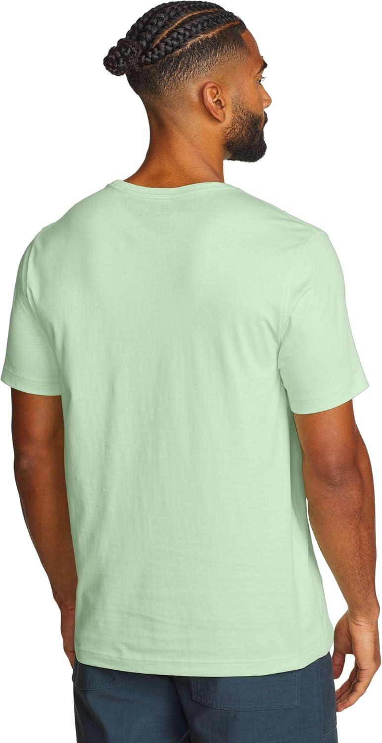 imageEddie Bauer Mens Mt Ss Lw Cotton Classic TeeLight Jade