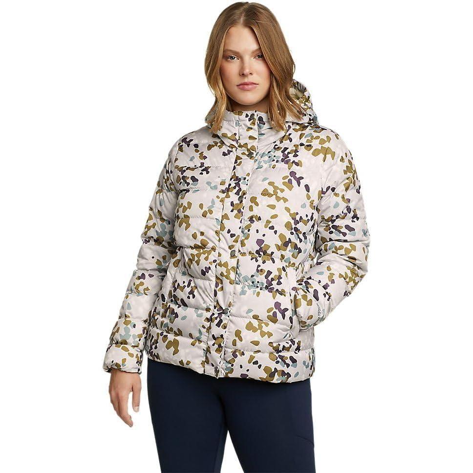 imageEddie Bauer Womens Stratustherm Down HoodiePlusEcru