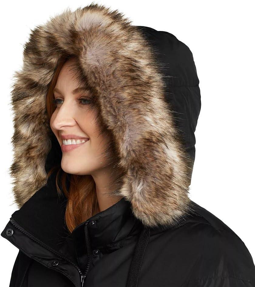 imageEddie Bauer Womens Lodge Cascadian Down HoodiePlusBlack