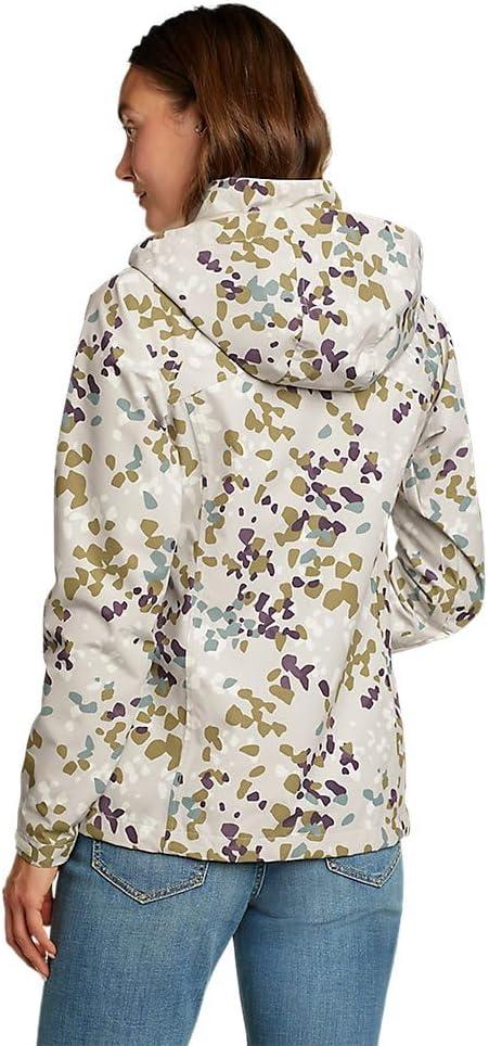 imageEddie Bauer Womens Packable Waterproof Rainfoil Rain JacketEcru