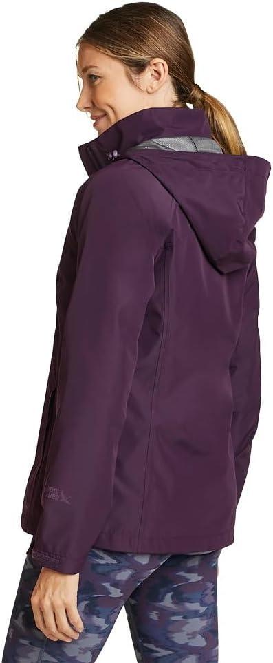 imageEddie Bauer womens Packable Rainfoil JacketDeep Eggplant Recycled