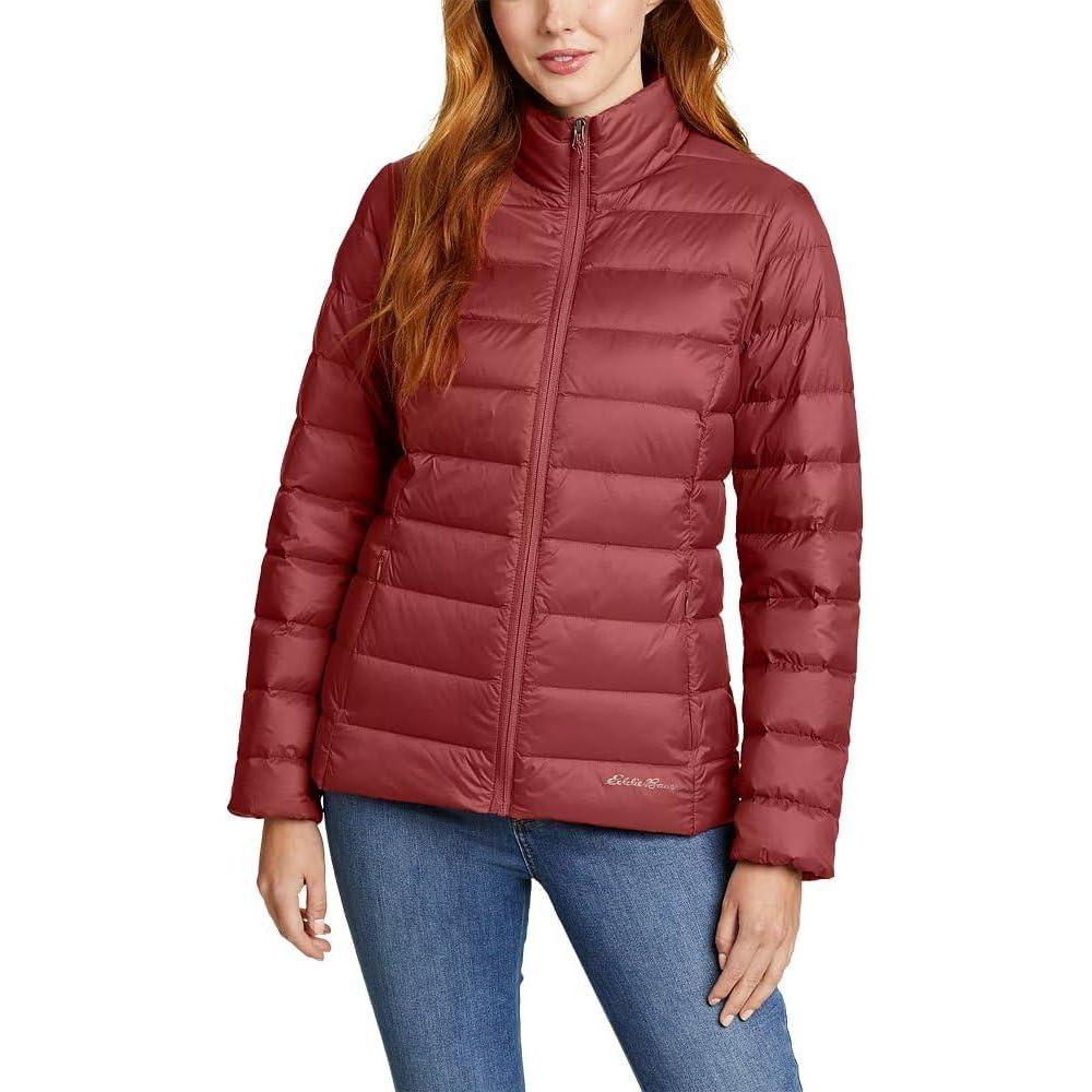 imageEddie Bauer Womens Cirruslite Down Jacket RecycledDusty Red