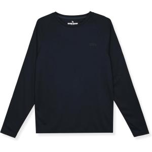 imageEddie Bauer Mens Long Sleeve Rashguard Shirt  UPF 40 Sun Protection  Ideal for Outdoor ActivitiesStorm