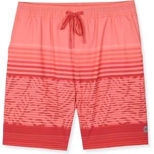 imageEddie Bauer Mens SPF 50 Volley Swim Trunk  Fun Designs Comfortable and Stylish 7quot InseamFlamingo