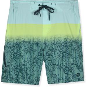 imageEddie Bauer Mens SPF 50 Volley Swim Trunk 8quot Inseam Comes with Comfort Liner  Ultimate Comfort ampamp StretchBlue Spruce