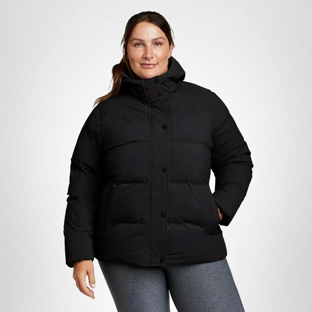 imageEddie Bauer Womens Size Glacier Peak HoodiePlusBlack