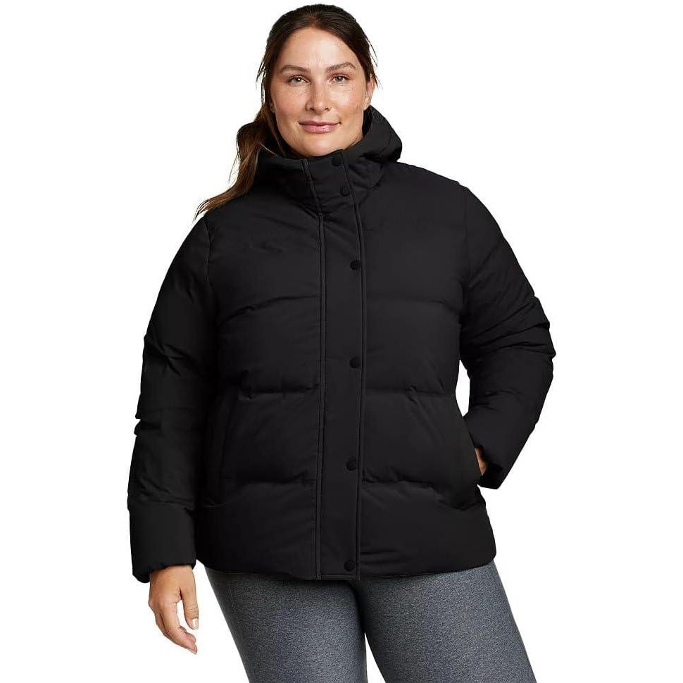 imageEddie Bauer Womens Size Glacier Peak HoodiePlusBlack