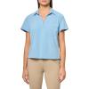 imageEddie Bauer Womens Wr Departure Ss Collared TeeBlue Fog