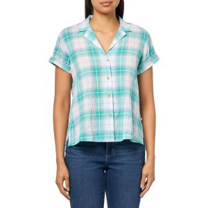 imageEddie Bauer WR SS Packable Camp Shirt Sea Green