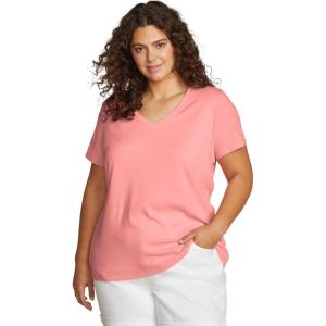 imageEddie Bauer Womens Ww Ss Fav VNK TeePink Grapefruit
