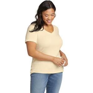 imageEddie Bauer Womens Eddie Bauer Fav VNeck TeeSorbet
