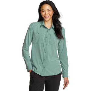 imageEddie Bauer Womens Wt Departure 30 Ls ShirtDusty Loden