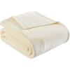 imageEddie Bauer  Twin Size Blanket UltraSoft Plush ampamp Reversible Plaid Bedding for Year Round Comfort Throw Blanket for Couch or Bed Trailhead Plaid BeigeWhite