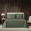 image:imageEddie Bauer  Sheets Super Soft Bedding with Matching Pillowcases TemperatureRegulating Fabric AllAround Comfort Solid Room Essentials Logan White TwinLogan Green
