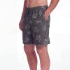 image:imageEddie Bauer Mens UPF 50 6 Volley Swim Trunks with Comfort Liner Quick Dry Stretch Fabric with Elastic Waist and DrawcordTurtles  Charcoal