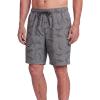 image:imageEddie Bauer Mens UPF 50 6 Volley Swim Trunks with Comfort Liner Quick Dry Stretch Fabric with Elastic Waist and DrawcordFishing  Charcoal Sky