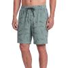 image:imageEddie Bauer Mens UPF 50 6 Volley Swim Trunks with Comfort Liner Quick Dry Stretch Fabric with Elastic Waist and DrawcordFishing  Patina