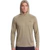 image:imageEddie Bauer Mens Hooded Long Sleeve Rash Guard Shirt  Sun Protection Lightweight Quick Dry Hoodie with Stretch Loose FitBurlap  Light Khaki