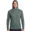 image:imageEddie Bauer Mens Hooded Long Sleeve Rash Guard Shirt  Sun Protection Lightweight Quick Dry Hoodie with Stretch Loose FitBurlap  Patina