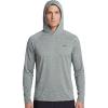image:imageEddie Bauer Mens Hooded Long Sleeve Rash Guard Shirt  Sun Protection Lightweight Quick Dry Hoodie with Stretch Loose FitHeather  Patina
