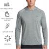 image:imageEddie Bauer Mens Hooded Long Sleeve Rash Guard Shirt  Sun Protection Lightweight Quick Dry Hoodie with Stretch Loose FitHeather  Patina