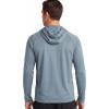 image:imageEddie Bauer Mens Hooded Long Sleeve Rash Guard Shirt  Sun Protection Lightweight Quick Dry Hoodie with Stretch Loose FitHoneycomb  Chambray Blue