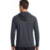 image:imageEddie Bauer Mens Hooded Long Sleeve Rash Guard Shirt  Sun Protection Lightweight Quick Dry Hoodie with Stretch Loose FitHoneycomb  Storm