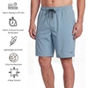 image:imageEddie Bauer Mens SPF 50 Volley Swim Trunk  Fun Designs Comfortable and Stylish 7 InseamCore Diver  Blue Fog