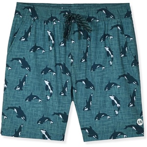 image:imageEddie Bauer Mens SPF 50 Volley Swim Trunk  Fun Designs Comfortable and Stylish 7 InseamBlue Spruce