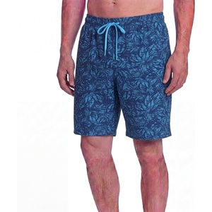 image:imageEddie Bauer Mens SPF 50 Volley Swim Trunk  Fun Designs Comfortable and Stylish 7 InseamTropical Palm  Island Blue
