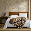 image:imageEddie Bauer  Oversized Throw Blanket 50x70 Reversible Plush Blanket for Couch or Bed Animal Print Room Decor Goose Sweater GreenAnimal Plaid Brown