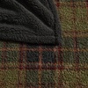 image:imageEddie Bauer  Oversized Throw Blanket 50x70 Reversible Plush Blanket for Couch or Bed Animal Print Room Decor Goose Sweater GreenBroken Branch Plaid Grey
