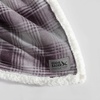 image:imageEddie Bauer  Oversized Throw Blanket 50x70 Reversible Plush Blanket for Couch or Bed Animal Print Room Decor Goose Sweater GreenNordic Plaid Purple