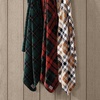 image:imageEddie Bauer  Oversized Throw Blanket 60x70 Reversible Plush Blanket for Couch or Bed Plaid Room Decor Morning Dew GreyCapitol Hill Plaid Green