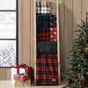 image:imageEddie Bauer  Oversized Throw Blanket 60x70 Reversible Plush Blanket for Couch or Bed Plaid Room Decor Morning Dew GreyCapitol Hill Plaid Green
