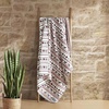 image:imageEddie Bauer  Oversized Throw Blanket 60x70 Reversible Plush Blanket for Couch or Bed Plaid Room Decor Morning Dew GreyDeerNorthern Snowflakes Beige