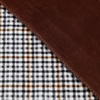 image:imageEddie Bauer  Oversized Throw Blanket 60x70 Reversible Plush Blanket for Couch or Bed Plaid Room Decor Morning Dew GreyGriffin PlaidSolid Beige