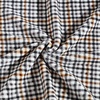 image:imageEddie Bauer  Oversized Throw Blanket 60x70 Reversible Plush Blanket for Couch or Bed Plaid Room Decor Morning Dew GreyGriffin PlaidSolid Beige