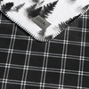 image:imageEddie Bauer  Oversized Throw Blanket 60x70 Reversible Plush Blanket for Couch or Bed Plaid Room Decor Morning Dew GreySpruce Mist Morning Dew Grey