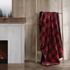 image:imageEddie Bauer  Oversized Throw Blanket 60x70 Reversible Plush Blanket for Couch or Bed Plaid Room Decor Morning Dew GreyCapitol Hill Plaid Red