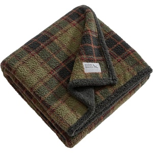 image:imageEddie Bauer  Oversized Throw Blanket 50x70 Reversible Plush Blanket for Couch or Bed Animal Print Room Decor Goose Sweater GreenBroken Branch Plaid Grey