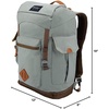image:imageEddie Bauer Bygone Backpack  Laptop Sleeve  Travel  Work  Hiking  Durable  Nylon  Dusk 25L NewLight Heather Grey
