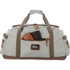 image:imageEddie Bauer Bygone Duffel  Travel  Lightweight  Durable  Rugged PolyesterNylon  UShaped Main CompartmentHeather Grey