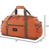 image:imageEddie Bauer Bygone Duffel  Travel  Lightweight  Durable  Rugged PolyesterNylon  UShaped Main CompartmentTerracotta