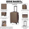 image:imageEddie Bauer Flatiron CheckIn 28 Luggage  Hardside  Spinner Wheels  Expandable  Lightweight  Travel Essentials  Dark FatiguePaprika